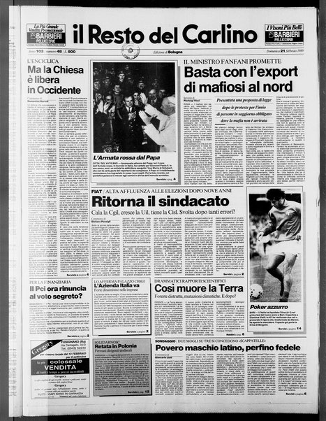 Il Resto del Carlino : giornale dell'Emilia